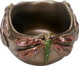 SUMMIT COLLECTION Art Nouveau Dragonfly Bowl