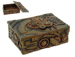 Steampunk Gear Work Design Decorative Box with Antique Finish