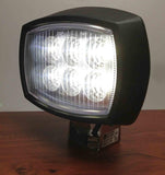 TRUCK OFF ROAD LED HIGH POWER LIGHT 9-56VDC ALUMINUM IP 66 FULL TILT 360° ROTATION 6LEDS X 3WATT MULTI VOLT