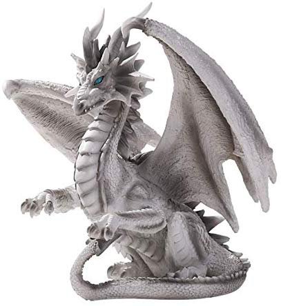 ABZ Brand Fantasy Medieval Winged Color Standing Dragon Figurines 8 inches Tall