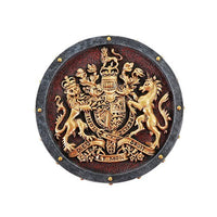 Pacific Giftware Medieval Times Heraldry Royal Coat of Arms Gold Accent Trinket Box Collectible