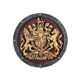 Pacific Giftware Medieval Times Heraldry Royal Coat of Arms Gold Accent Trinket Box Collectible