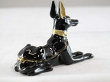 Egyptian Anubis Jeweled Box Collectible Egypt Jewelry Container
