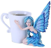 Amy Brown Fantasy Art Afternoon Tea Time Collection- I Need Coffee Mug Faery Tea Cup Fairies Statue (English Breakfast Warm Toes)