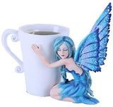 Amy Brown Fantasy Art Afternoon Tea Time Collection- I Need Coffee Mug Faery Tea Cup Fairies Statue (English Breakfast Warm Toes)