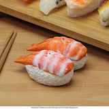 JAPANESE EBI SUSHI CERAMIC MAGNETIC SALT PEPPER SHAKERS by Attractives
