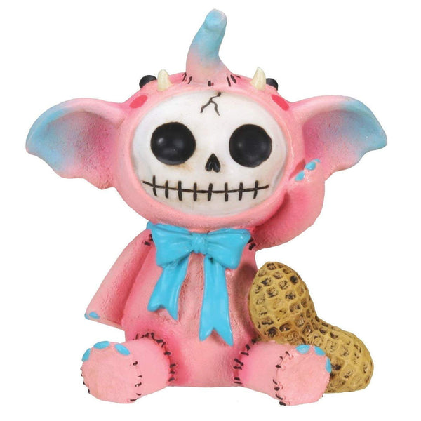 SUMMIT BY WHITE MOUNTAIN Pink Elefun Elephant Furry Bones Statue Figurine Display