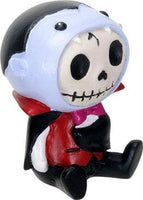 SUMMIT COLLECTION Furrybones Count Signature Skeleton in Halloween Vampire Costume