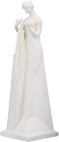 StealStreet Frank Lloyd Wright Flower In the Crannied Wall White Figurine