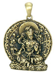 YTC Summit Green Tara Pendant - Collectible Medallion Necklace Accessory Jewelry