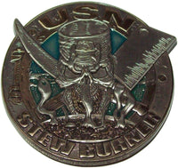 USN - Skull "STEW BURNER" Challenge Coin