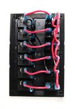 Bandc 6 Gang Marine Boat Bridge Control Switch Panel with LED Rocker Circuit Breaker 12v 24v
