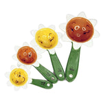 Sun Flower Measuring Spoon Set of 4 Kitchen Decor