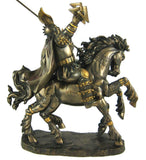 Norse God Odin Bronze Finish Statue Pagan Viking