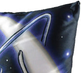 `Venus Moon` by Myka Jelina Satin Throw Pillow