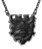 Masada Jewelry, Army Skulls Rifles Pendant Necklace Lead Free Alloy