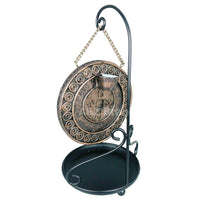 ABZ Brand Sitting Money Happy Buddha Backflow Incense Burner with Stand
