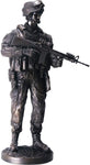 YTC Rifleman 13.5" Bronzed Resin Military Statue #8089 Modern Era Rifleman M16