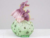 Purple Dragon Hatching Collectible Figurine