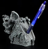 6" Evil Guardian Winged Gargoyle Sculpture Figure/Pen Holder