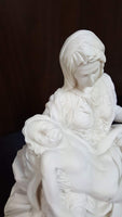 Pacific Giftware The Pieta Michelangelo Inspired Marble White Jesus and Mary Statue 10.5 Inches Collectible