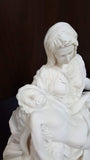 Pacific Giftware The Pieta Michelangelo Inspired Marble White Jesus and Mary Statue 10.5 Inches Collectible