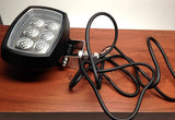 TRUCK OFF ROAD LED HIGH POWER LIGHT 9-56VDC ALUMINUM IP 66 FULL TILT 360° ROTATION 6LEDS X 3WATT MULTI VOLT