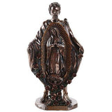 Saint Juan Diego With Image of Our Lady of Guadalupe Miracle Collectible Figurine 10 Inch