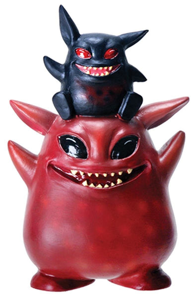 4 Inch Underbedz Umbie and Fitz Cartoon Monster Statue Figurine
