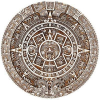 Mexica Aztec Solar Wall Calendar Sculpture Plaque Figurine Mexico Indian