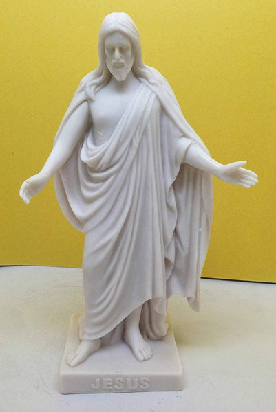 THORVALDSEN CHRISTUS LORD JESUS CHRIST OPEN ARMS STATUE IN COPENHAGEN MUSEUM