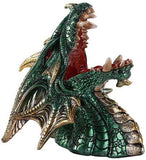 Pacific Giftware Medieval Fantasy Dragon Wine Bottle Holder Statue Bar or Kitchen Table Decor Sculptures