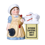 Pacific Giftware Clean Kitchen Ceramic Magnetic Salt and Pepper Shaker Set