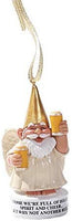 Pacific Giftware Angel Gnome Hanging Ornament Figurine Full of Cheer and Beer