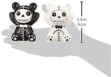 Furrybones Black and White Panda Bear Pandie Ceramic Salt N Pepper Shaker
