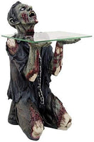 PTC 22.5 Inch Kneeling Zombie with Clear Top Table Statue Figurine