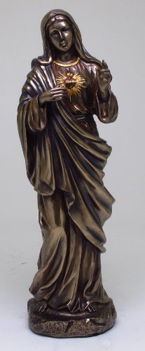 Sacred Heart of Mary Statue Purity Charity and Devotion