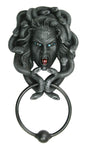 Pacific Giftware The Head of Medusa Door Knocker with Iron Knocker Collectible Figurine in Stone Finish 9 Inch Tall