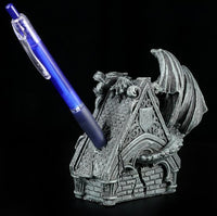 6" Evil Guardian Winged Gargoyle Sculpture Figure/Pen Holder