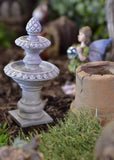 Hi-Line Gift Ltd Fairy Garden Stone Fountain Figurines