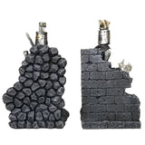 amazinggiftimpact.com Medieval Time Religious War Crusader Knights Battle of Hattin Decorative Bookends Set