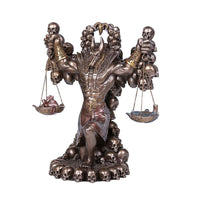 ABZ Brand Ancient Egyptian The god of Embalming and The Dead Anubis Holding The Scale of Justice Figurine Statue