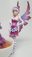Amy Brown Get Out of My Tub Cup Fairy Dragon Fantasy Art Figurine Collectible 6.25 inch