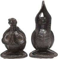 Pacific Giftware Zen Garden Inner Peace Yoga Turtles Set of 2 Figurine Collectible Sculpture Decor 4 inch Tall…