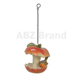 ABZ Brand Garden Farm Colorful Fruits Hanging Wild Bird Feeder (Apple)