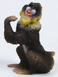 Mandrill Statue Set of 6 Figurines