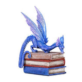 Pacific Giftware Amy Brown Purple Triple Book Dragon Statue Home Decor