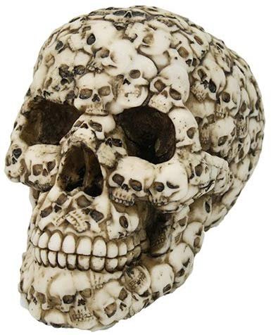 Undead Human Skulls Grave Cranium Skeleton Figurine