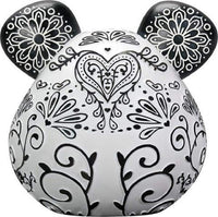 SUMMIT COLLECTION Day of The Dead Panda Bear Sugar Head Figurine