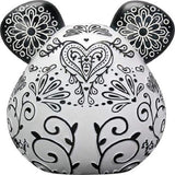 SUMMIT COLLECTION Day of The Dead Panda Bear Sugar Head Figurine